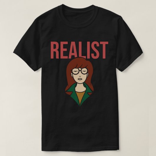 Mademark x Daria - Daria the Realist Pullover Hood Tシャツ (デザイン正面)