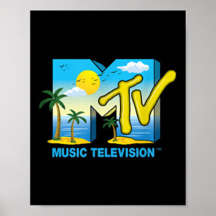 Mademark X Mtv – サニー付き公式Mtvロゴ ポスター