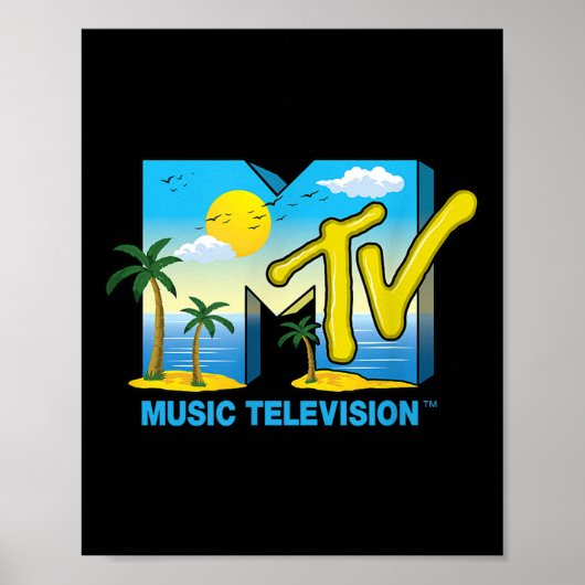 Mademark X Mtv – サニー付き公式Mtvロゴ ポスター (正面)