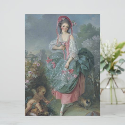 Mademoiselle Guimard (by Jacques-Louis David) カード (スタンド正面)