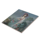 Mademoiselle Guimard (by Jacques-Louis David) タイル (側面)