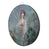 Mademoiselle Guimard (by Jacques-Louis David) ダーツボード (正面右)