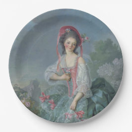 Mademoiselle Guimard (by Jacques-Louis David) ペーパープレート