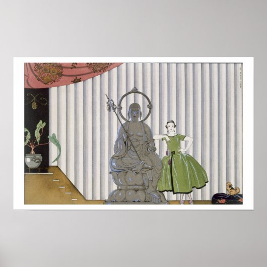 Mademoiselle Spinelly Chez Elle, 1920 （ポチョワール・プリ） ポスター (正面)