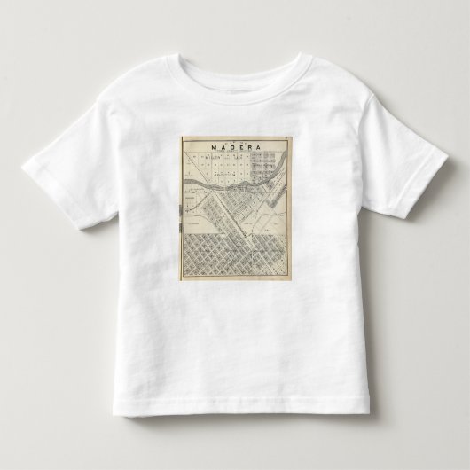 Madera郡、カリフォルニア3 トドラーTシャツ (正面)