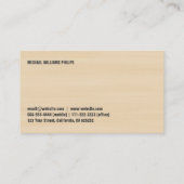 MADERA 名刺 (裏面)