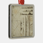 Maderasおよびカナリア諸島の図表 メタルオーナメント (右)