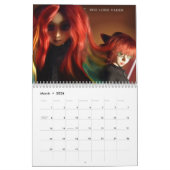 MADhのビニール12か月のカレンダー カレンダー (3月 2026)