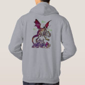 Madhatterincは獣を放します パーカ (裏面)