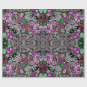 Madiのグランデかわいらしい女の子パターン ラッピングペーパー (フラット)