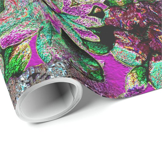 Madiのグランデかわいらしい女の子パターン ラッピングペーパー (ロールコーナー)