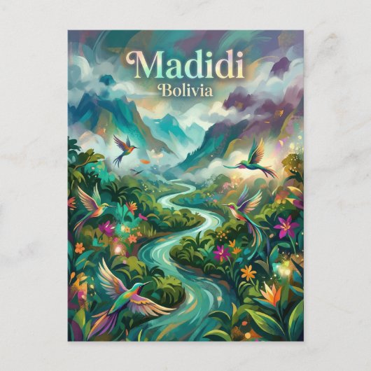 Madidi National Park Bolivia ポストカード (正面)
