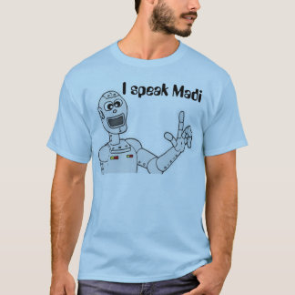 madirobot、私はMadiを話します Tシャツ