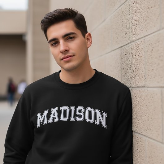 MADISON大学スタイルのセーター アメリカの大学 スウェットシャツ
