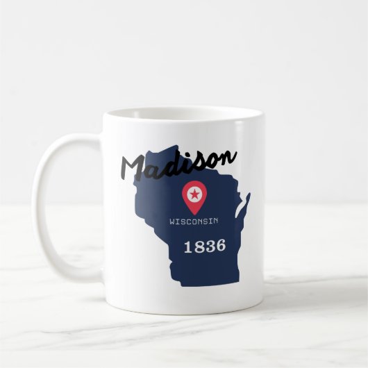 Madison coffee mug  コーヒーマグカップ (左)