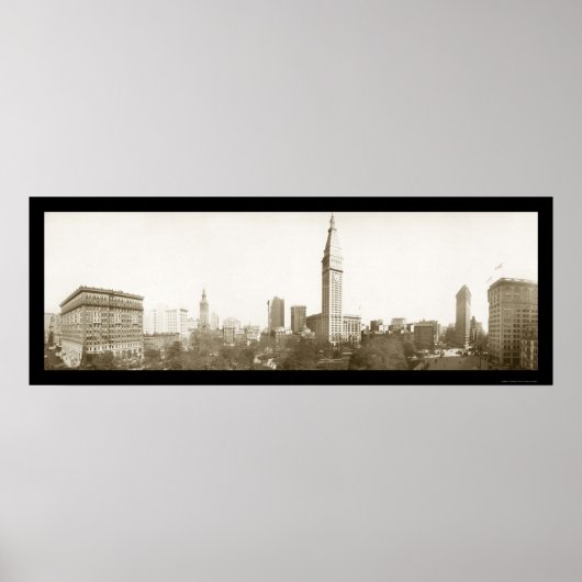 Madison Square, NYC写真1910 ポスター (正面)