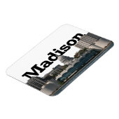 Madison WIスカイラインとMadison in the Sky マグネット (左側)