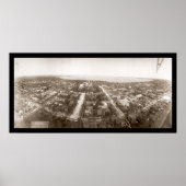 Madison WI航空写真1908 ポスター (正面)