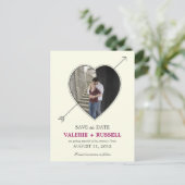 Madly In Love Photo日付はがきを保存 案内ポストカード (スタンド正面)