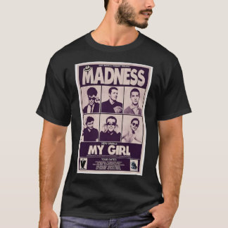 Madness 1979初期コンサークラシックトTシャツ Tシャツ