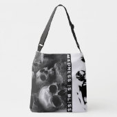 Madness is bliss クロスボディバッグ (裏面)