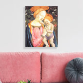 Madonna and Child 2 - ヴェネツィアーノ - 1432年頃 キャンバスプリント (インサイチュ (リビング))