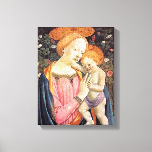 Madonna and Child 2 - ヴェネツィアーノ - 1432年頃 キャンバスプリント (正面)