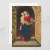 Madonna and Child Artwork Christmas Card シーズンカード (正面/裏面)