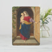 Madonna and Child Artwork Christmas Card シーズンカード (スタンド正面)