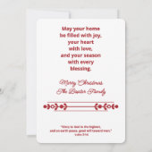 Madonna and Child Artwork Christmas Card シーズンカード (裏面)