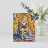 Madonna and Child by Fra Angelico ポストカード (スタンド正面)