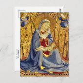 Madonna and Child by Fra Angelico ポストカード (正面/裏面)