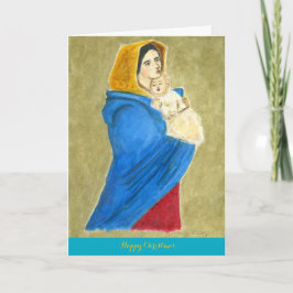 Madonna and child Christmas card シーズンカード