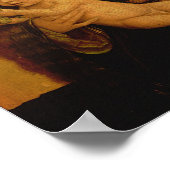 Madonna and Child Crowned by Two Angels, c.1520 ポスター (角)