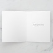 Madonna and Child Holiday Christmas Card カード (内部)