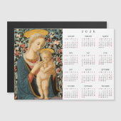 Madonna and Child Jesus Vintage Art 2026 Calendar (正面/裏面)