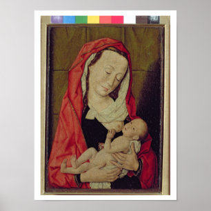 Madonna and Child (panel) ポスター