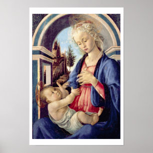 Madonna and Child (panel) 3 ポスター