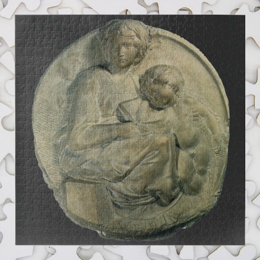 Madonna and Child, Tondo Pitti by Michelangelo ジグソーパズル