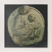 Madonna and Child, Tondo Pitti by Michelangelo ジグソーパズル (縦)