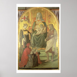 Madonna del Ceppo, 1453 (and detail 62016) ポスター