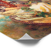 Madonna of the Lily, Mucha ポスター (角)