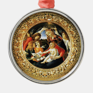 Madonna of the Magnificat メタルオーナメント
