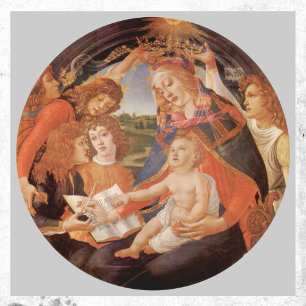 Madonna of the Magnificat by Sandro Botticelli ポスター
