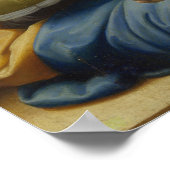 Madonna of the Pinks by Raphael - Poster ポスター (角)