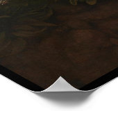 Madonna of the Rocks"Virgin Mary, baby Jesus, John ポスター (角)