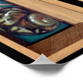 Madonna of the Shells ART PRINT - gothic triptych ポスター (角)