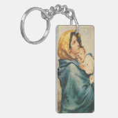 Madonna of the streets - Roberto Ferruzzi キーホルダー (正面左)