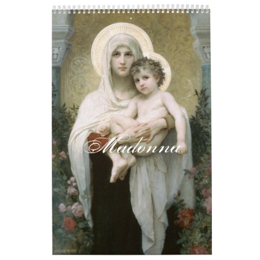 Madonna – Saint Mary – Maria – Gottesmutter カレンダー (カバー)