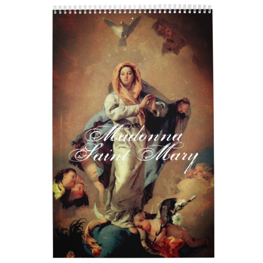 Madonna – Saint Mary – Maria – Gottesmutter カレンダー (カバー)